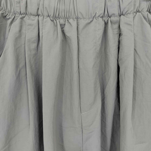 loose silhouette nylon pants メンズ