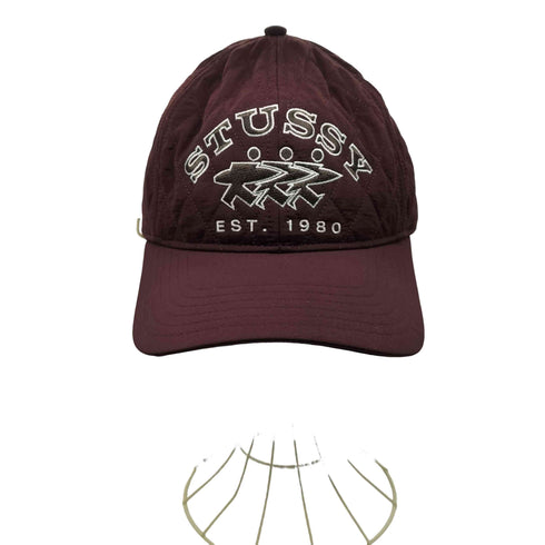 ステューシー Stussy 26AW QUILTED SURFWALK SNAPBACK CAP キルティング サーフ ワーク スナップ バック キャップ メンズ OS/57cm