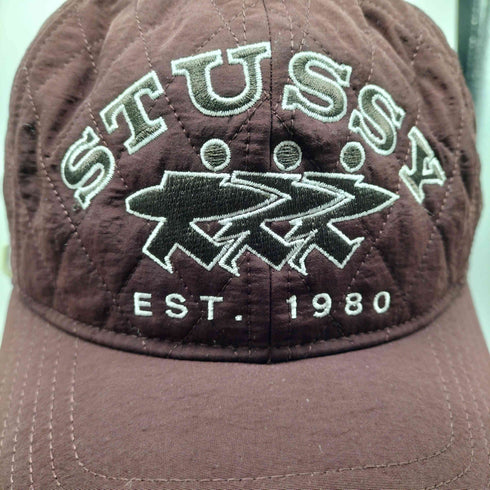 ステューシー Stussy 26AW QUILTED SURFWALK SNAPBACK CAP キルティング サーフ ワーク スナップ バック キャップ メンズ OS/57cm