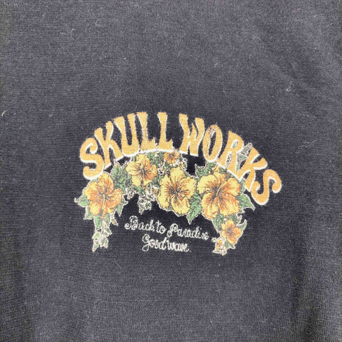 スカルワークス SKULL WORKS 両面プリント クルーネックTシャツ ピンナップガール メンズ JPN:M