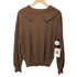 マーガレットハウエル MARGARET HOWELL EXTRA FINE MRINO WOOL ウール100 リブ フリル プルオーバー ニット レディース JPN:2