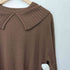 マーガレットハウエル MARGARET HOWELL EXTRA FINE MRINO WOOL ウール100 リブ フリル プルオーバー ニット レディース JPN:2
