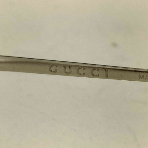 グッチ GUCCI オーバル型 チタンサングラス メンズ