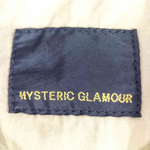 ヒステリックグラマー HYSTERIC GLAMOUR 黒タグ HELICOPTER CREW JACKET ヘリクルージャケット アーミー サテン リブ BZ ARCHIVE Y2K メンズ