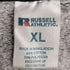 ラッセルアスレチック RUSSELL ATHLETIC ワンポイント刺繍 カンガルーポケット 裏起毛 ジップパーカー メンズ import:XL