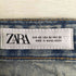 ザラ ZARA JEANS BAGGY FIT オーバーダイ バギーデニムパンツ メンズ EUR:42-44
