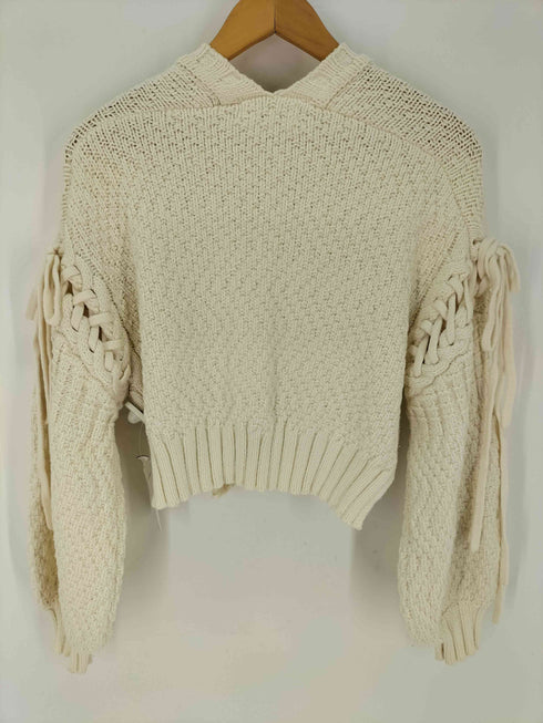 リリーブラウン Lily Brown ショルダーレースアップボレロカーデ レディース ONE SIZE