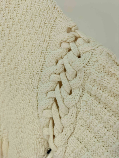 リリーブラウン Lily Brown ショルダーレースアップボレロカーデ レディース ONE SIZE