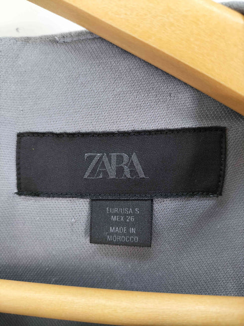 ザラ ZARA コンビポプリンショートワンピース レディース import:S