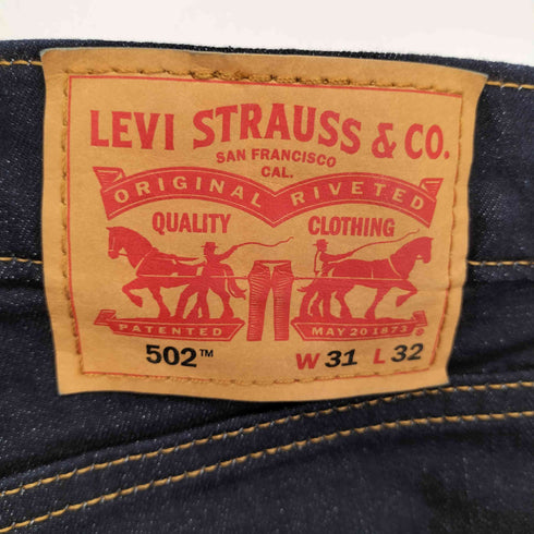 リーバイス Levis 502 REGULAR TAPER ジップフライ デニム パンツ メンズ 31
