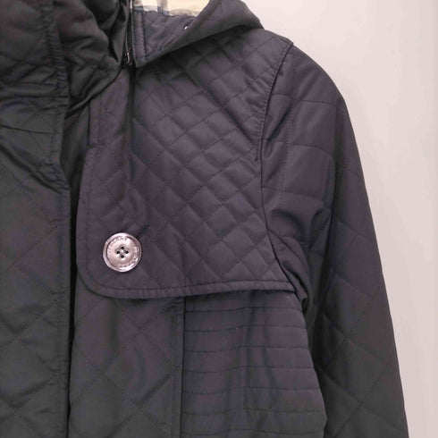 バーバリーロンドン BURBERRY LONDON 裏地ノバチェック キルティング 中綿コート レディース FR:38