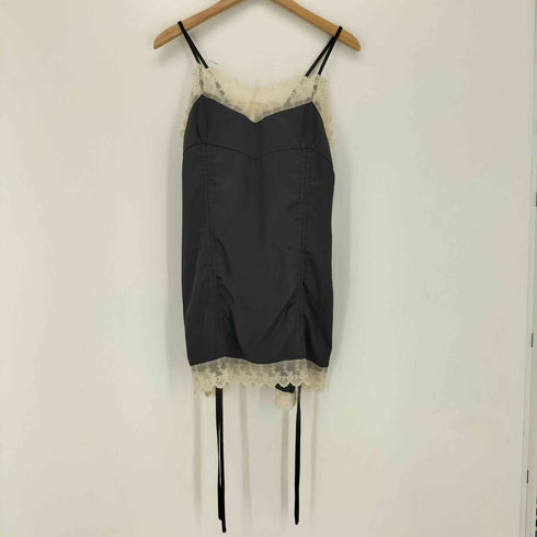 PELLICULE satin Gather mini op サテンギャザー ミニワンピース バレエコア レディース