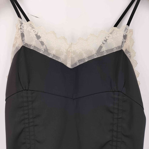 PELLICULE satin Gather mini op サテンギャザー ミニワンピース バレエコア レディース