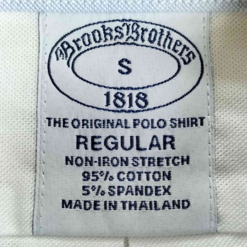 ブルックスブラザーズ BROOKS BROTHERS REGULAR ロゴ刺繍 ボタンダウン 半袖シャツ メンズ import:S