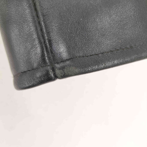 cow leather カウレザー シングル ライダースジャケット メンズ JPN:M