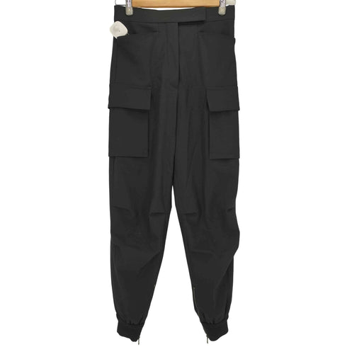 マックスマーラ MAX MARA ウール混 裾ジップ ジョガーパンツ レディース EUR:36