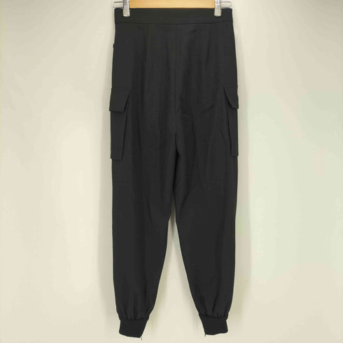マックスマーラ MAX MARA ウール混 裾ジップ ジョガーパンツ レディース EUR:36