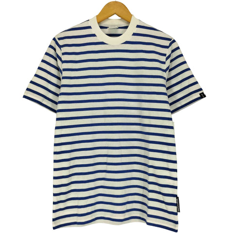 ループウィラー LOOPWHEELER LOWERCASE ボーダー クルーネックTシャツ メンズ JPN:S