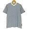 ループウィラー LOOPWHEELER LOWERCASE ボーダー クルーネックTシャツ メンズ JPN:S