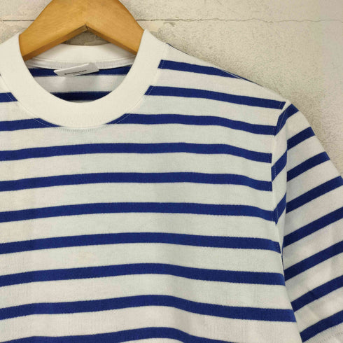 ループウィラー LOOPWHEELER LOWERCASE ボーダー クルーネックTシャツ メンズ JPN:S