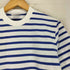 ループウィラー LOOPWHEELER LOWERCASE ボーダー クルーネックTシャツ メンズ JPN:S