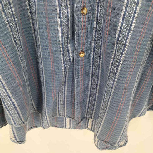 セントジョンズベイ STJOHNS BAY 80S ボタンダウン コットンフランネルアーガイルチェックシャツ メンズ import:XL