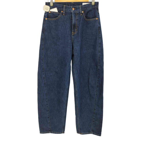 ギャップ Gap ハイライズ バレルデニム BARREL HIGH RISE ダークリンス DARK RINSE レディース 28
