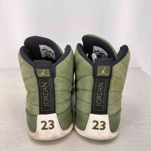 ジョーダンブランド JORDAN BRAND Air Jordan12 Olive Canvas ナイキ エアジョーダン12 オリーブキャンバス バスケットボールシューズ メンズ JPN:26.5
