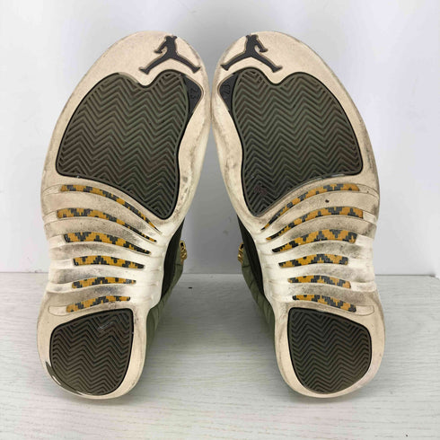 ジョーダンブランド JORDAN BRAND Air Jordan12 Olive Canvas ナイキ エアジョーダン12 オリーブキャンバス バスケットボールシューズ メンズ JPN:26.5