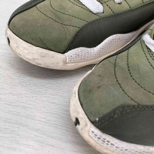 ジョーダンブランド JORDAN BRAND Air Jordan12 Olive Canvas ナイキ エアジョーダン12 オリーブキャンバス バスケットボールシューズ メンズ JPN:26.5