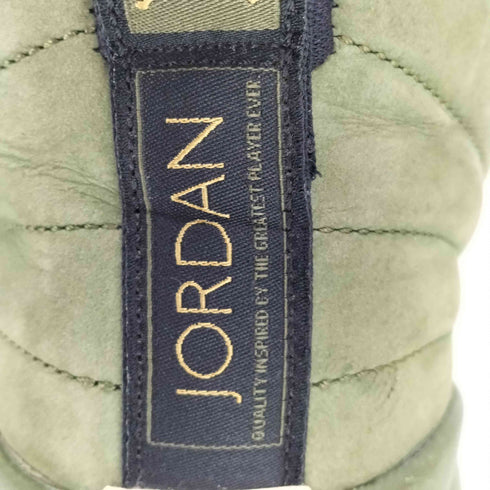 ジョーダンブランド JORDAN BRAND Air Jordan12 Olive Canvas ナイキ エアジョーダン12 オリーブキャンバス バスケットボールシューズ メンズ JPN:26.5
