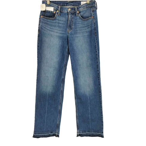 ギャップ Gap ミッドライズ リラックスフィット ストレートデニム レディース 28