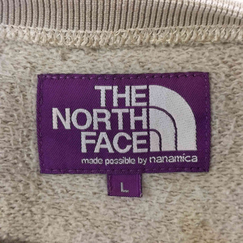 ノースフェイスパープルレーベル THE NORTH FACE PURPLE LABEL PACK FIELD SWEATSHIRT ペイント ラグランスリーブ スウェット メンズ import:M