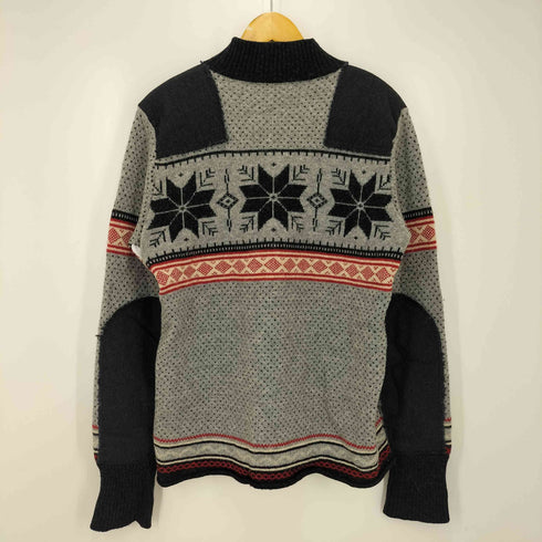 ジュンヤワタナベコムデギャルソンマン JUNYA WATANABE COMME des GARCONS MAN 06AW ノルディック柄ダメージ加工ニット メンズ JPN:M