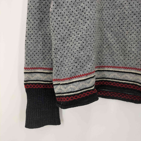 ジュンヤワタナベコムデギャルソンマン JUNYA WATANABE COMME des GARCONS MAN 06AW ノルディック柄ダメージ加工ニット メンズ JPN:M
