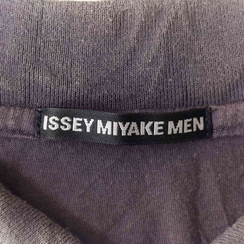 イッセイミヤケメン ISSEY MIYAKE MEN 05SS 異素材切替 シワ加工 ポロシャツ メンズ JPN:3