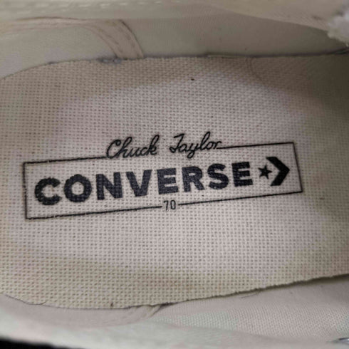 コンバース CONVERSE Chuck Taylor CT70 BLACK LOW CUT チャック テイラー ブラック ローカット スニーカー メンズ CONVERSE:6 1/2