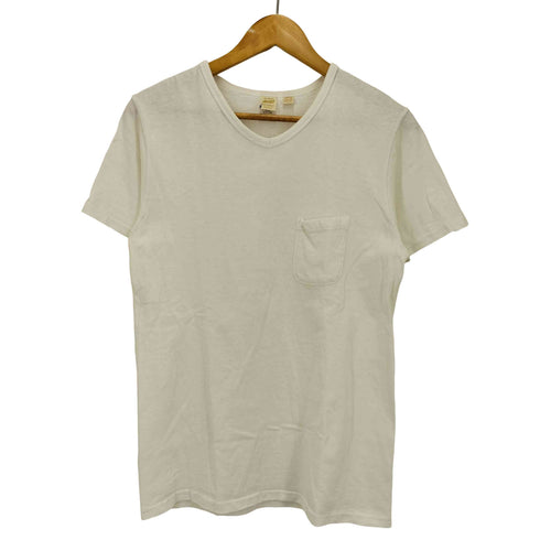 バーンズアウトフィッターズ BARNS OUT FITTERS Vネック ポケット Tシャツ メンズ JPN:M