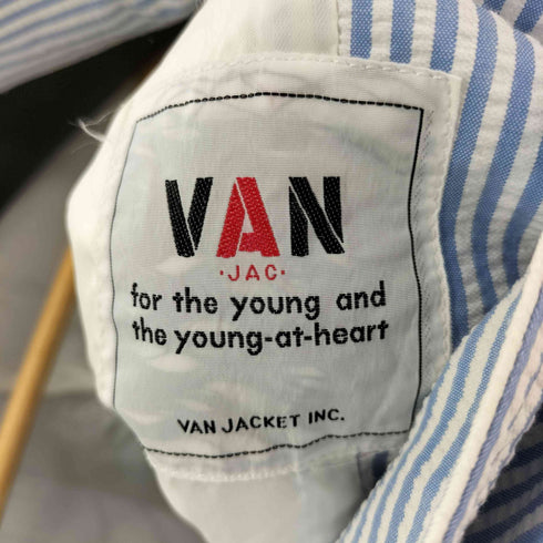 vanjac ストライプ テーラードジャケット メンズ