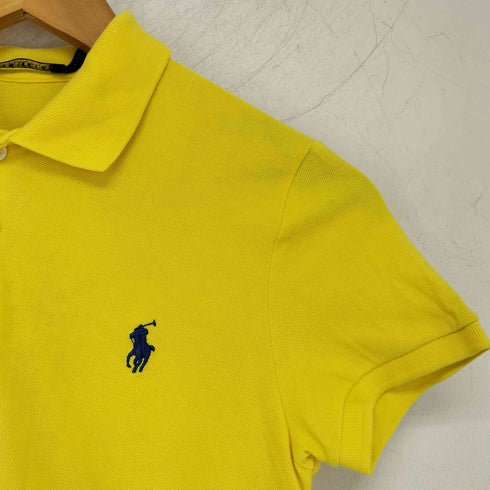 ラルフローレン RALPH LAUREN ポニー刺繍 半袖 ポロシャツ レディース import:S
