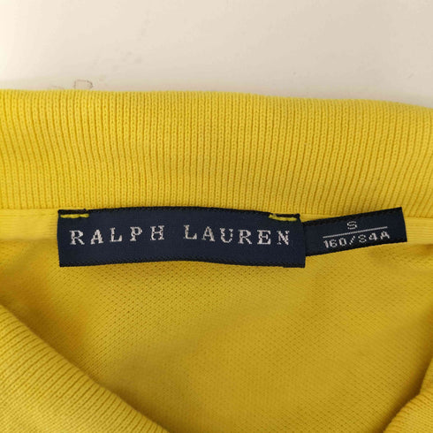 ラルフローレン RALPH LAUREN ポニー刺繍 半袖 ポロシャツ レディース import:S