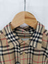 バーバリーロンドン BURBERRY LONDON ノバチェック ロゴ グラフィック ヴィンテージチェック コットンシャツ メンズ JPN:XS