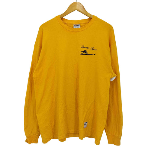 CHEATER FIVE HANES BEEFY-T ボディ オールドサーフ 長袖 Tシャツ メンズ import:L