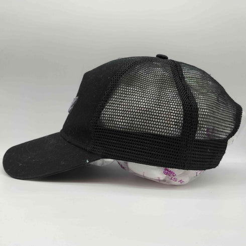 エックスガール X-girl 24SS SPRAY PRINT AND EMBROIDERY TRUCKER CAP レディース ONE SIZE