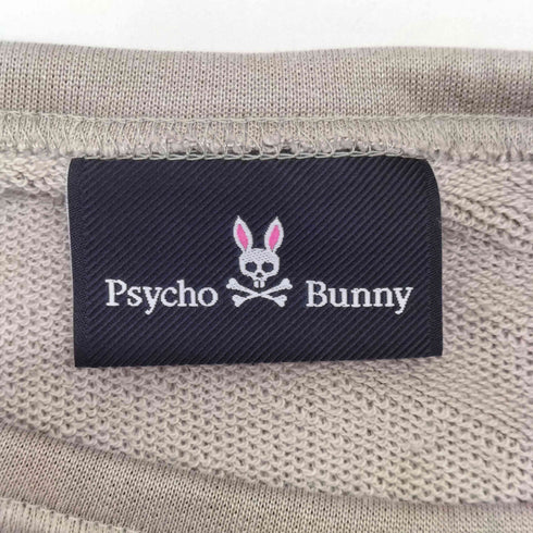 サイコバニー Psycho Bunny ロゴ刺繍 スウェットプルオーバー メンズ