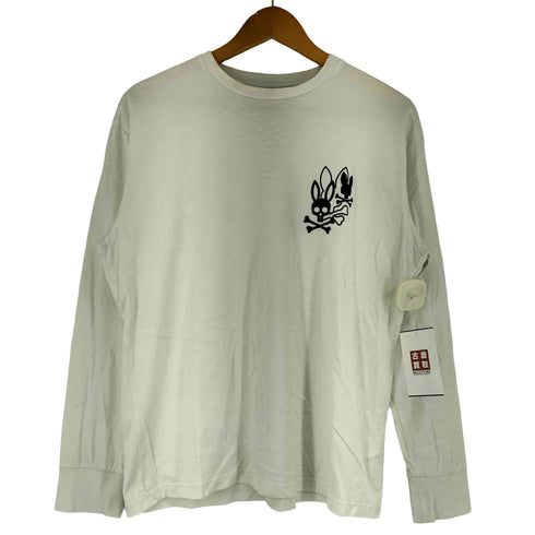 サイコバニー Psycho Bunny フェルトロゴ ロングスリーブ Tシャツ メンズ