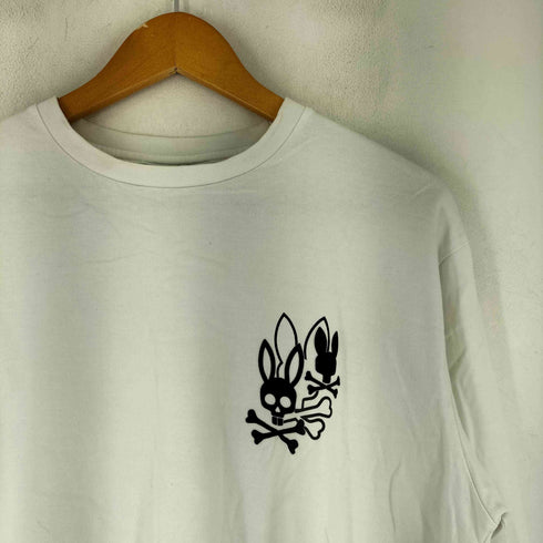 サイコバニー Psycho Bunny フェルトロゴ ロングスリーブ Tシャツ メンズ