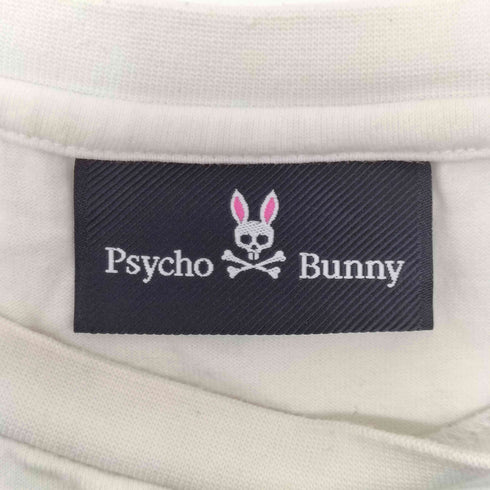 サイコバニー Psycho Bunny フェルトロゴ ロングスリーブ Tシャツ メンズ