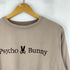サイコバニー Psycho Bunny フロントロゴプリント ロングスリーブ Tシャツ メンズ