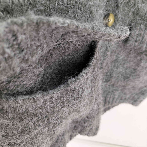 ザラ ZARA シャギー カーディガン レディース import:S